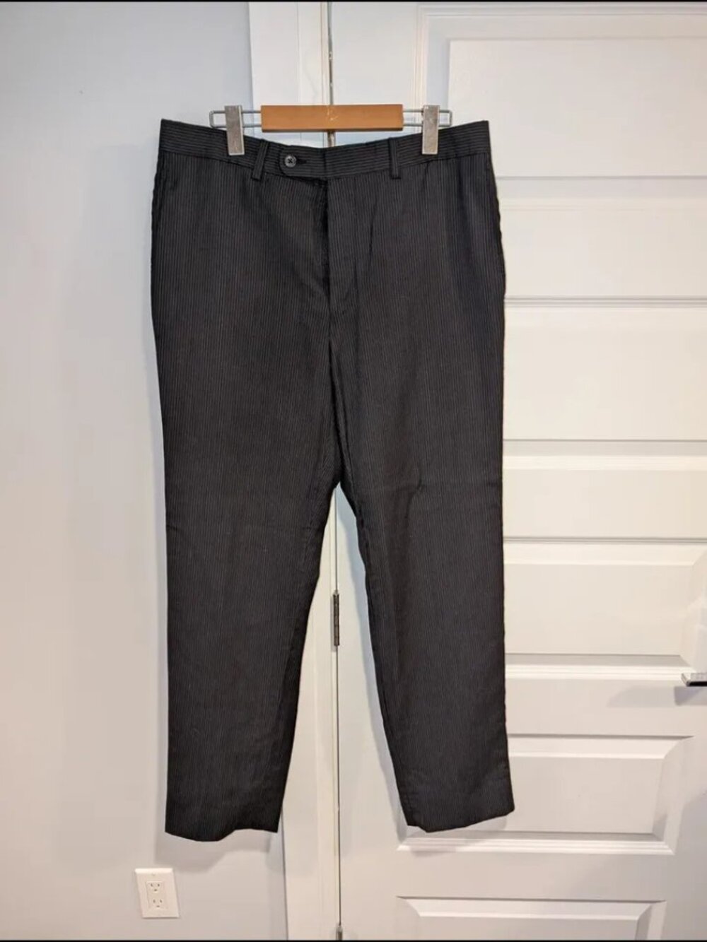 Joseph Abboud Men's Pinstripe Dress Pants - 34R